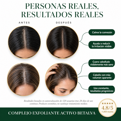 Exfoliante Capilar Natural Betalva