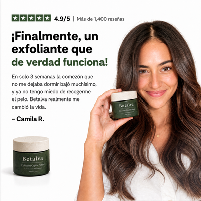 Exfoliante Capilar Natural Betalva