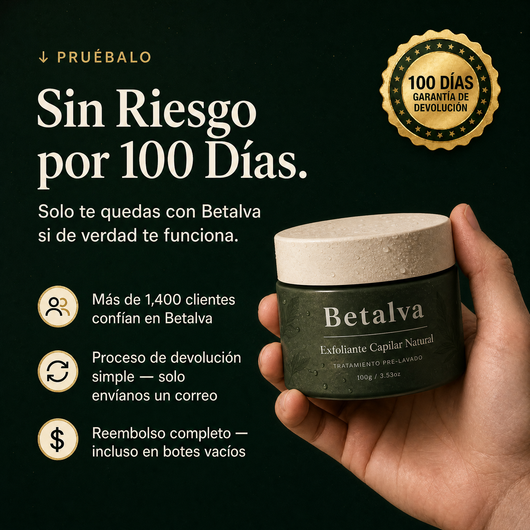 Exfoliante Capilar Natural Betalva